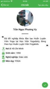 dạy kèm yoga