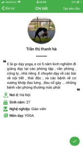 dạy kèm yoga