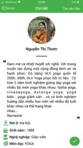 dạy kèm yoga