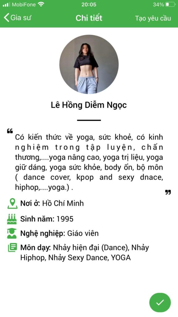 dạy kèm yoga